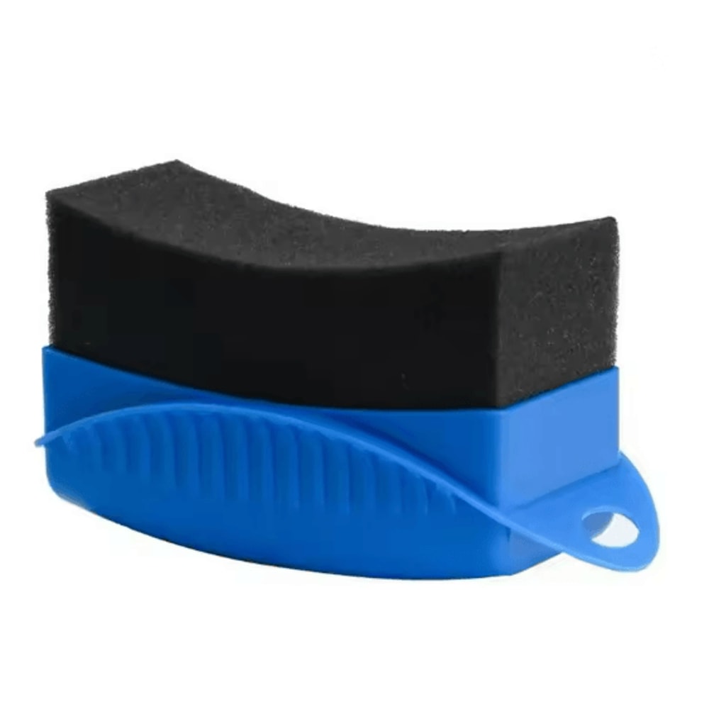 Wheel Waxing Sponge Applicator With Cover For Tire And Rim Detailing 8