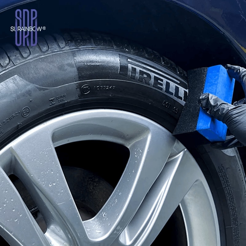 Wet Look Tire Shine Spray With UV Protection For Deep Gloss Finish 2