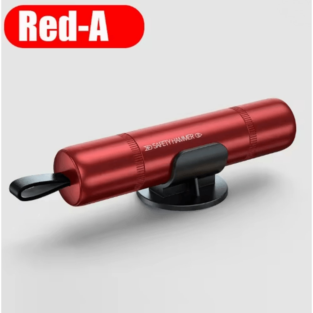 Aluminum Alloy Car Escape Tool With Window Breaker And Seat Belt Cutter 3