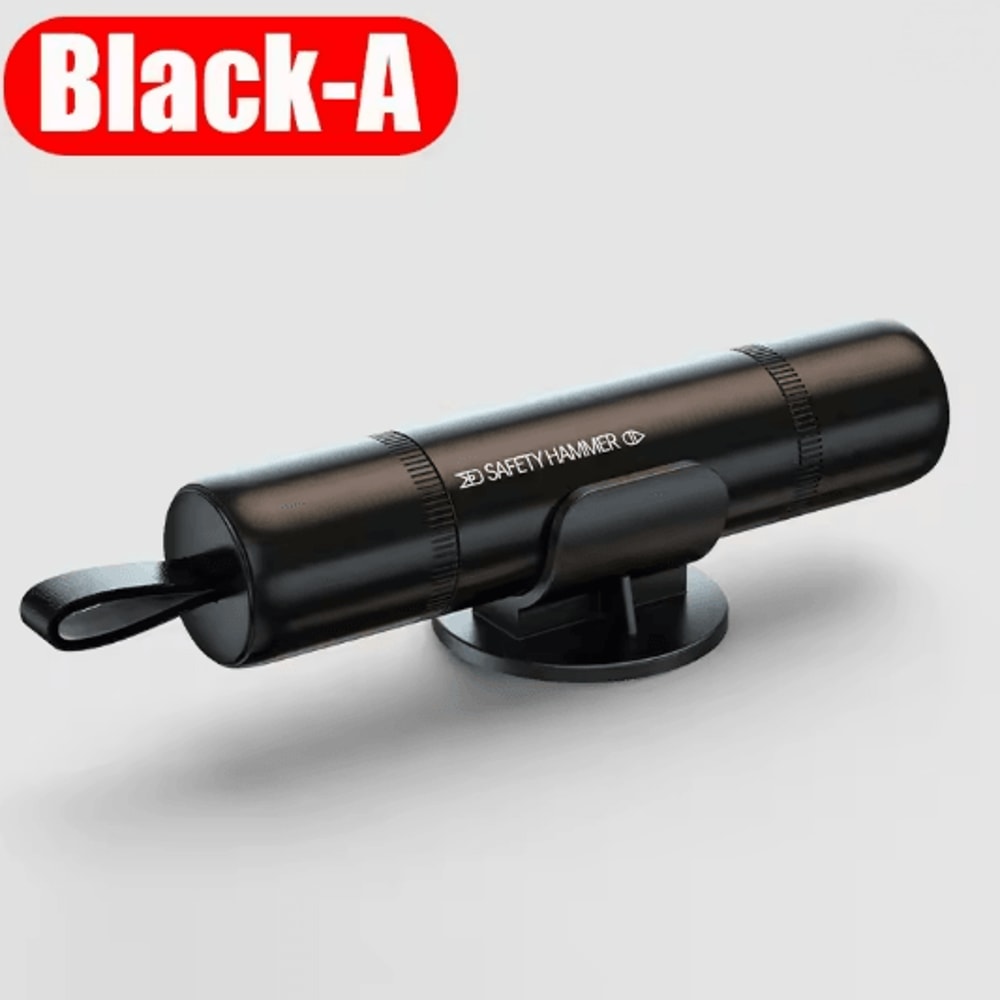 Aluminum Alloy Car Escape Tool With Window Breaker And Seat Belt Cutter 4