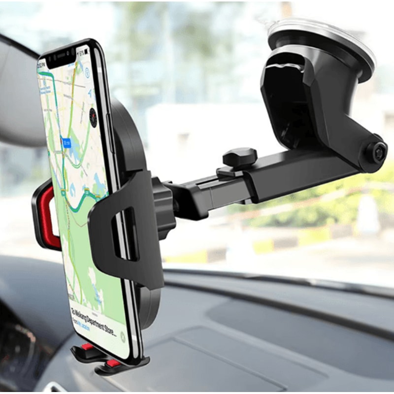 Universal Suction Cup Car Phone Holder For Dashboard And Windshield 0