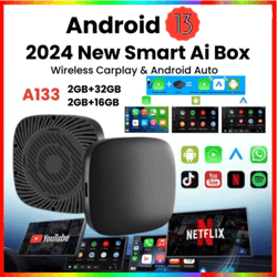 android 13 carplay ai box with wireless android auto and smart streaming
