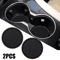 Non Slip Car Cup Holder Coasters Set For Interior Protection 1