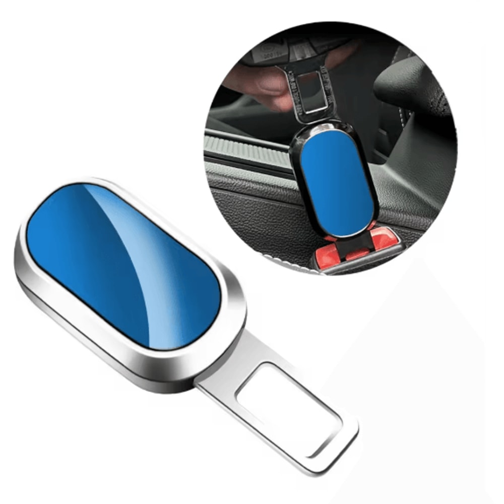 Metal Car Seat Belt Buckle Extender With One Button Release 5