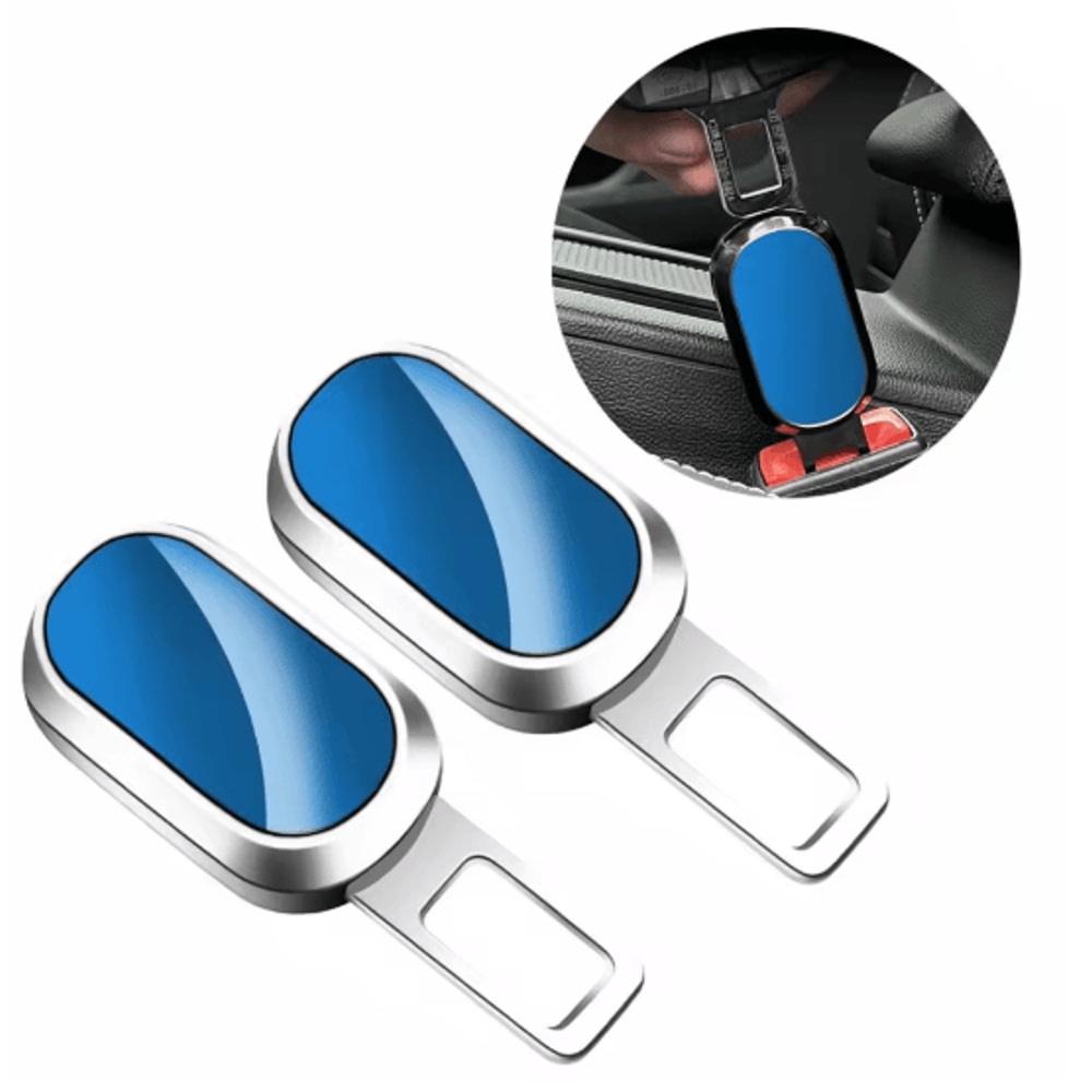 Metal Car Seat Belt Buckle Extender With One Button Release 6
