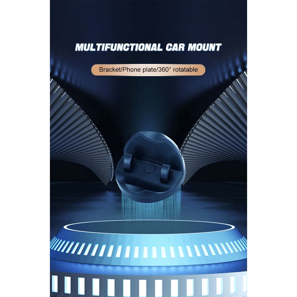 BLALION Dashboard Car Phone Mount With 360 Degree Rotation And One Hand Operation 1