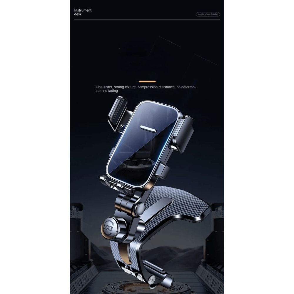 Universal Dashboard Car Phone Holder For Central Console Navigation 0