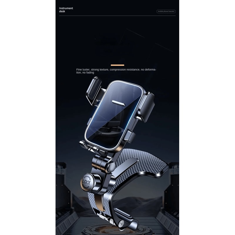 Universal Dashboard Car Phone Holder For Central Console Navigation 0