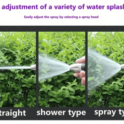 high pressure water spray gun for car washing and garden cleaning