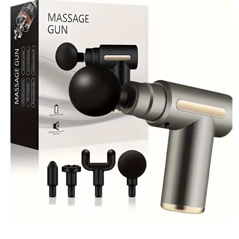 Mini Deep Tissue Massage Gun With Adjustable Speed For Full Body Relief 2