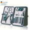 Professional Stainless Steel Manicure Pedicure Nail Care Kit Travel Grooming Set 0