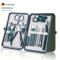 Professional Stainless Steel Manicure Pedicure Nail Care Kit Travel Grooming Set 0