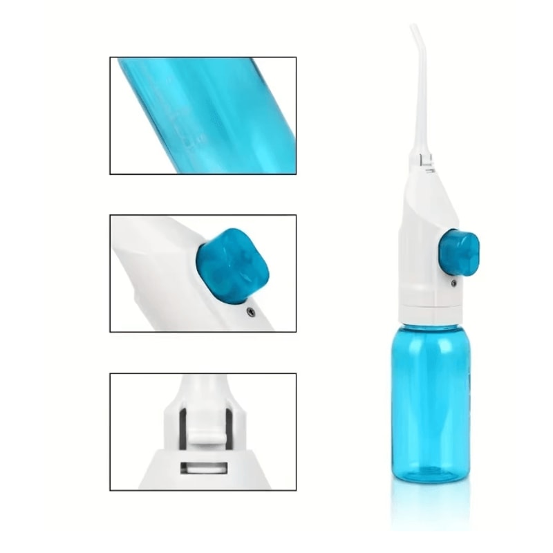 Premium Manual Oral Irrigator Portable Water Flosser For Deep Teeth Cleaning 1
