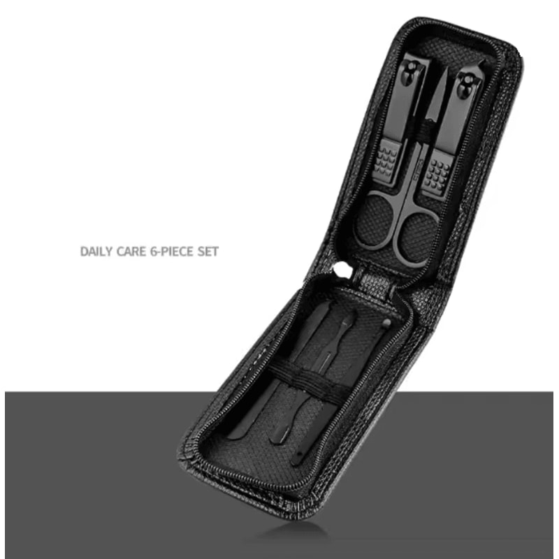 Professional Nail Scissors Set Stainless Steel Manicure Grooming Kit 5