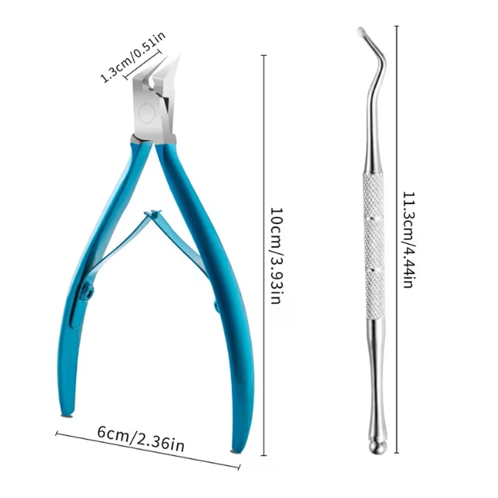 Professional Toenail Clipper For Ingrown And Thick Nails Stainless Steel Nipper 7
