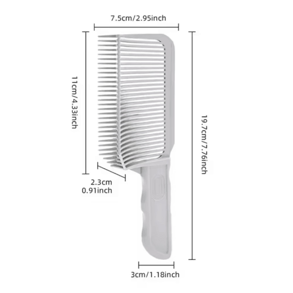 Professional Fading Comb Barber Hair Cutting Comb For Precision Blending 4