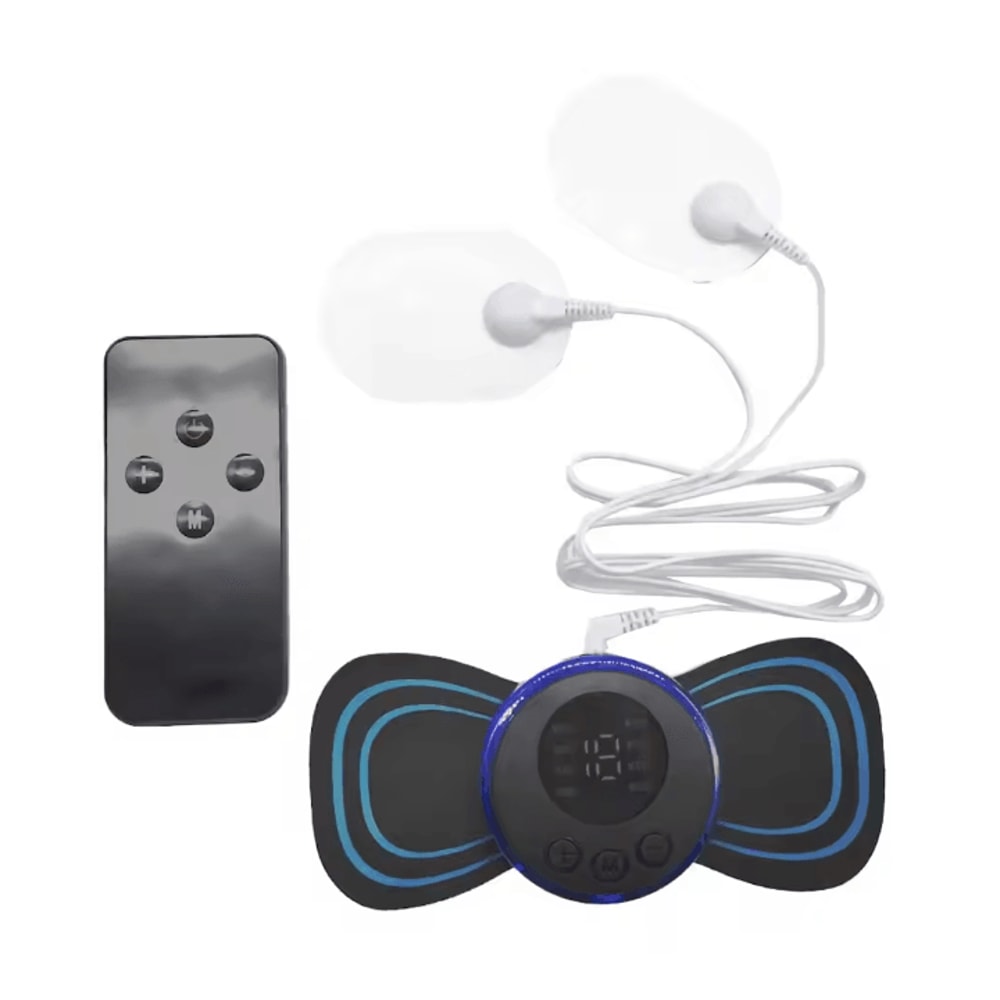 Rechargeable Neck Massager EMS Pulse Pain Relief With Remote Control 4