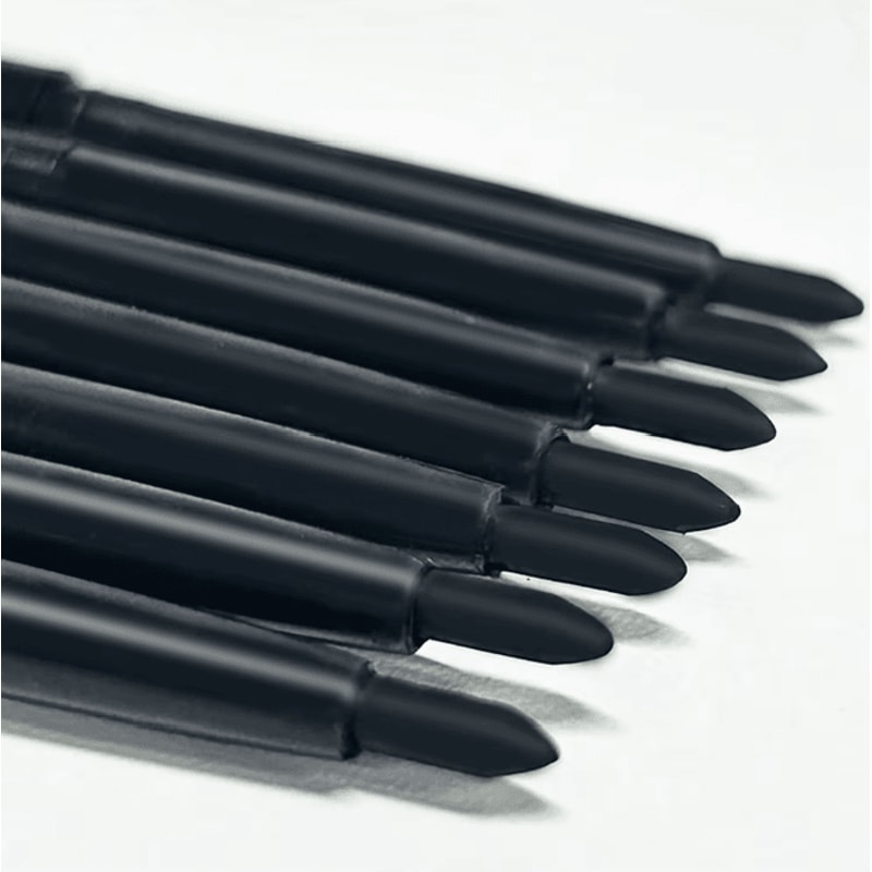 Waterproof Black Eyeliner Pencil Set Long Lasting Smudge Proof Eye Makeup 2