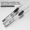 LED Eyebrow Tweezers Stainless Steel Precision Hair Removal Tool 5