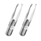 LED Eyebrow Tweezers Stainless Steel Precision Hair Removal Tool 6