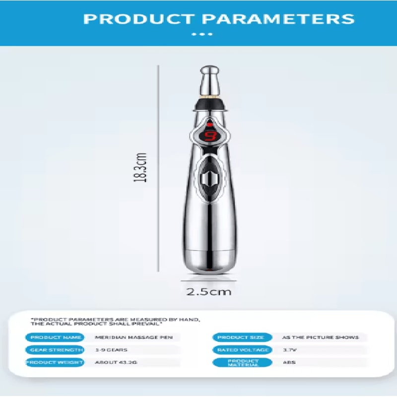 MeridianEase Electronic Acupuncture Pen Acupoint Massage Tool 2