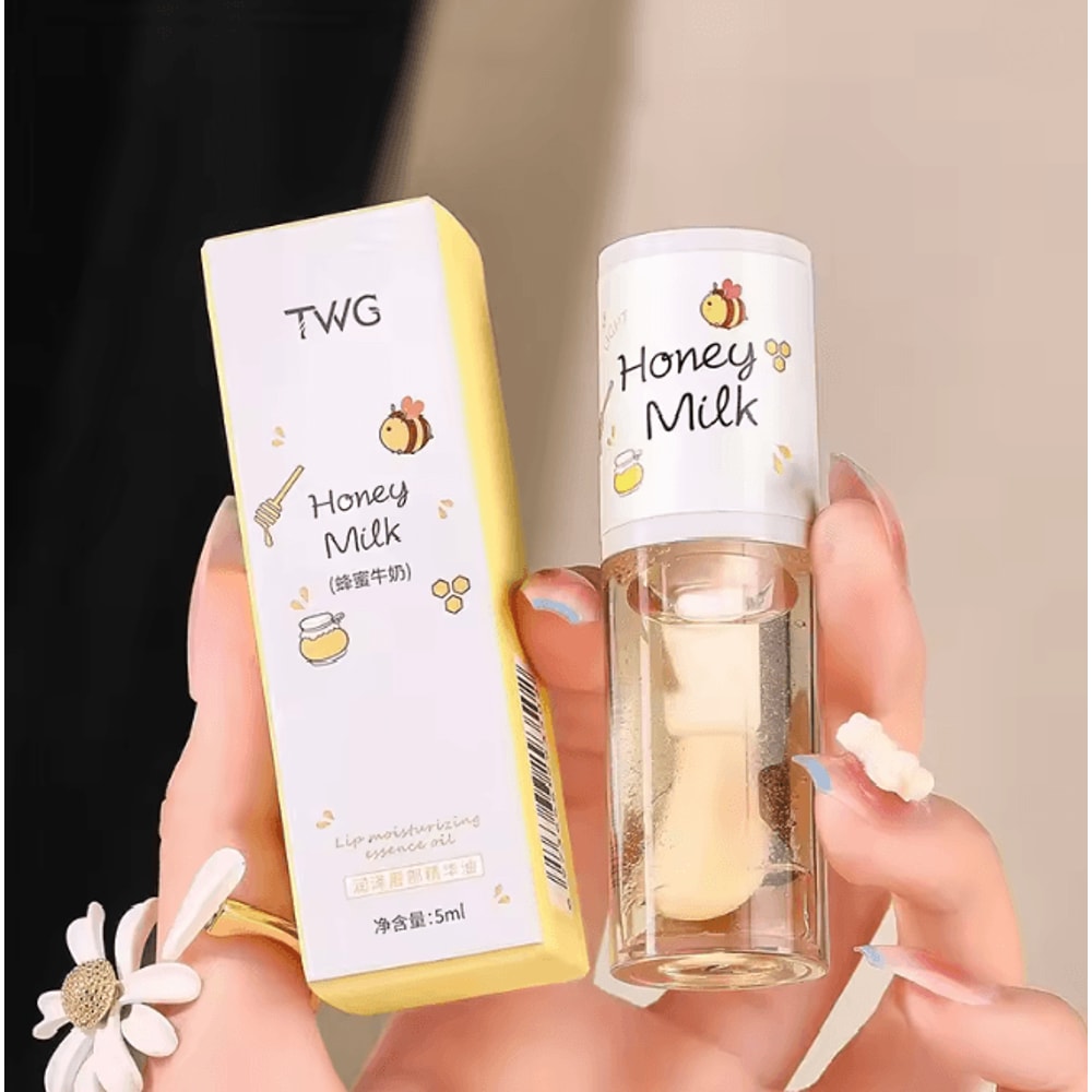 PeachGlow Honey Lip Oil Moisturizing Lip Gloss For Soft Smooth Lips 4