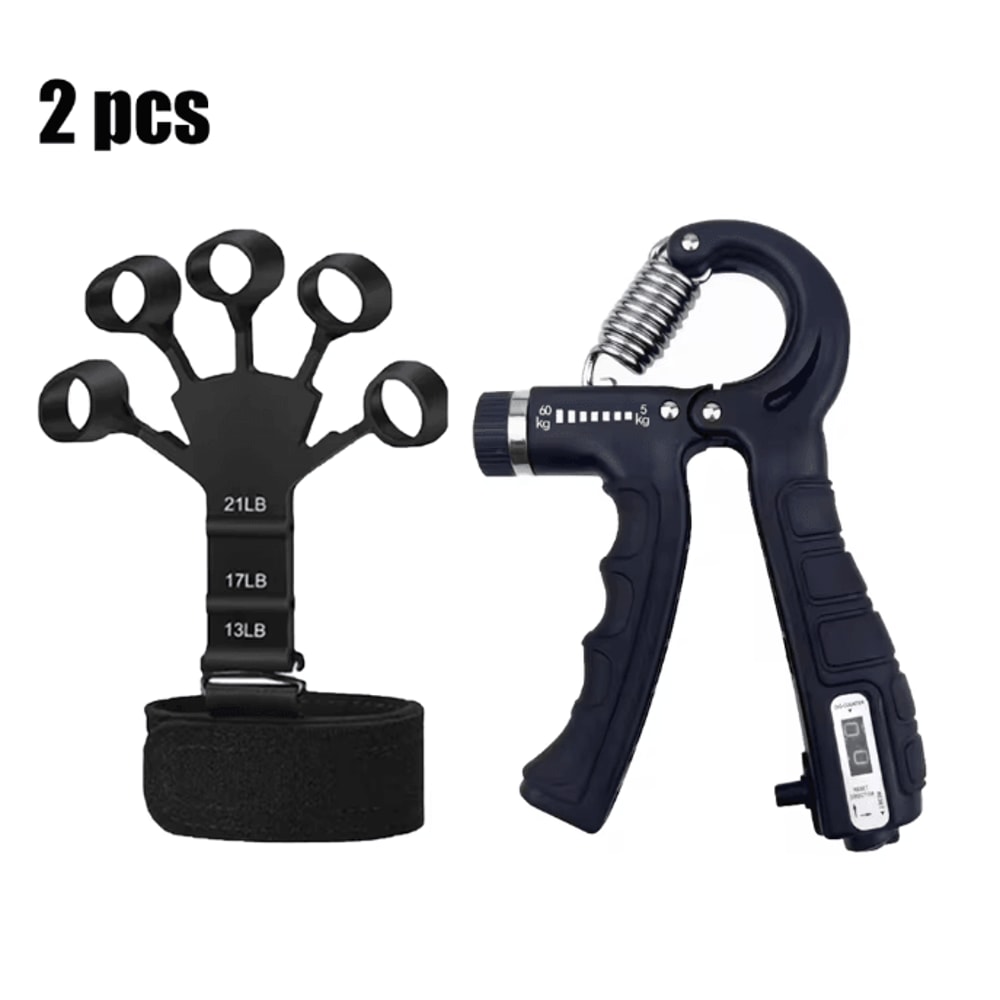 GripForce Hand Strengthener Finger Exerciser Rehabilitation Training Kit 5