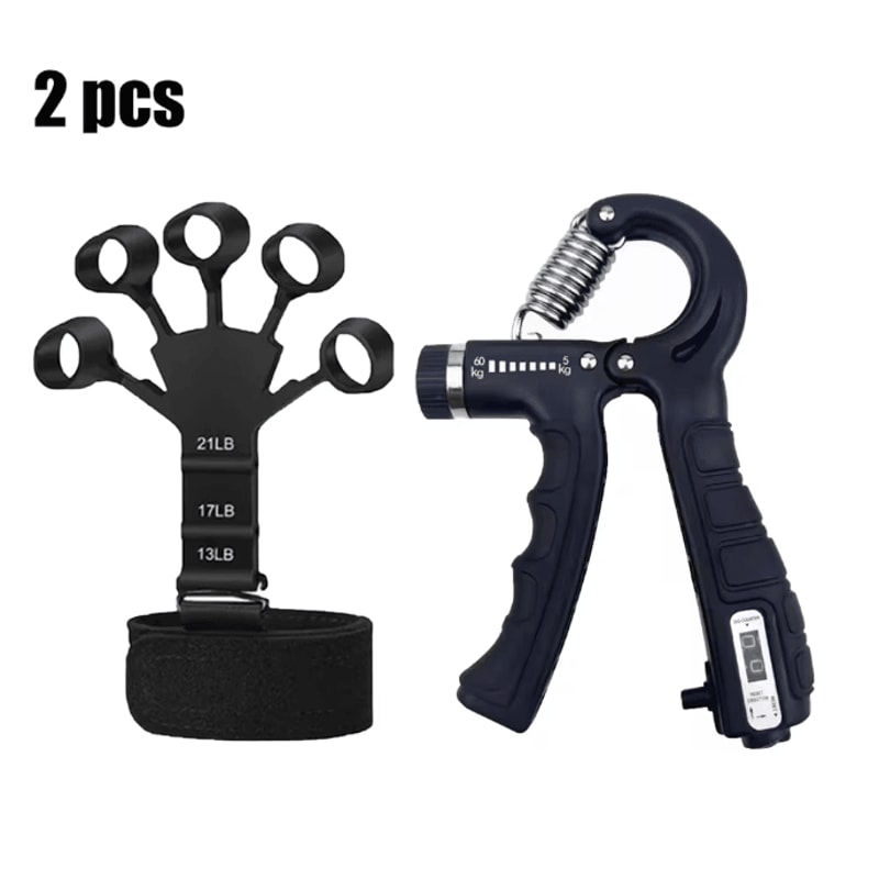 GripForce Hand Strengthener Finger Exerciser Rehabilitation Training Kit 5