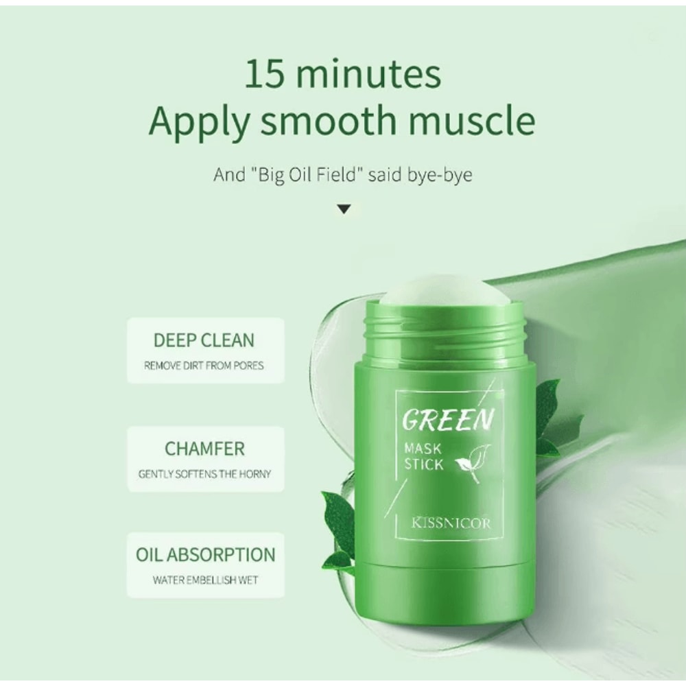 GreenClear Tea Mask Stick Pore Cleansing And Blackhead Removal Mask 1