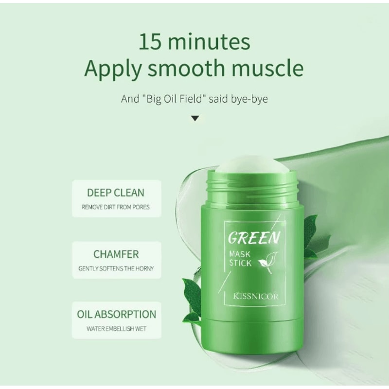 GreenClear Tea Mask Stick Pore Cleansing And Blackhead Removal Mask 1