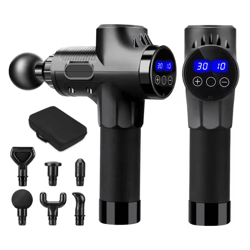 powerrelief massage gun deep tissue percussion muscle massager