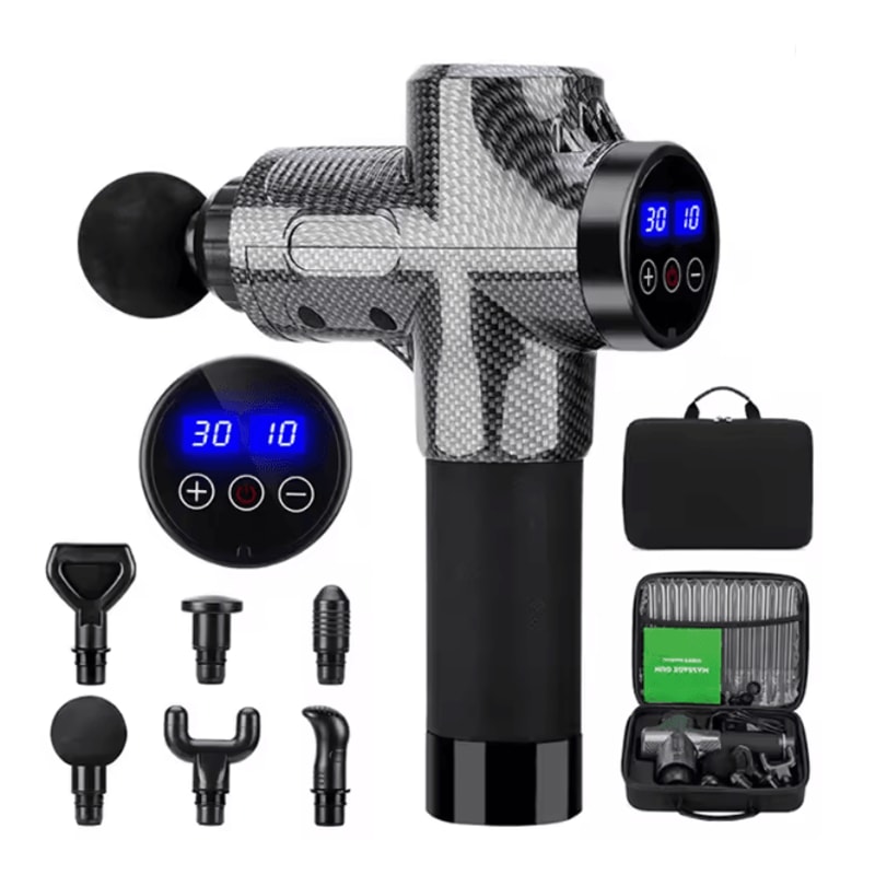 PowerRelief Massage Gun Deep Tissue Percussion Muscle Massager 4