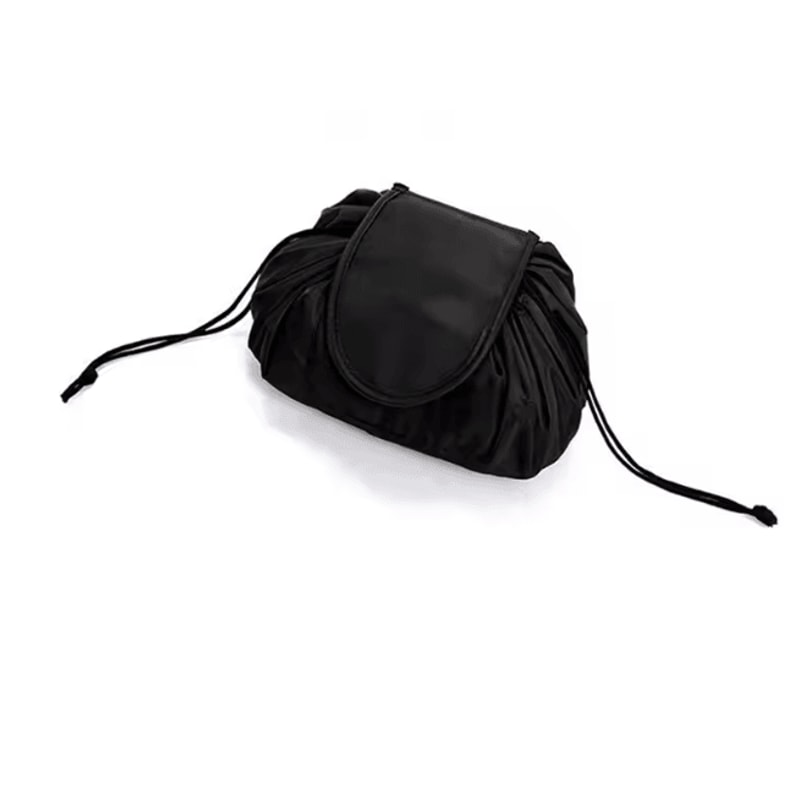 GlamFold Drawstring Makeup Bag Large Capacity Travel Cosmetic Organizer 3