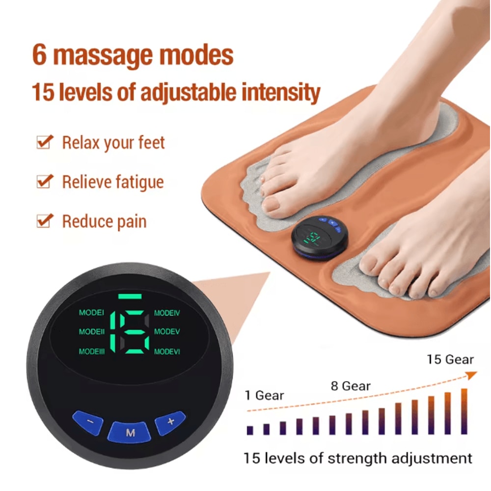 FootEase Smart Foot Massage Pad Electric Foot Massager For Relaxationf 1