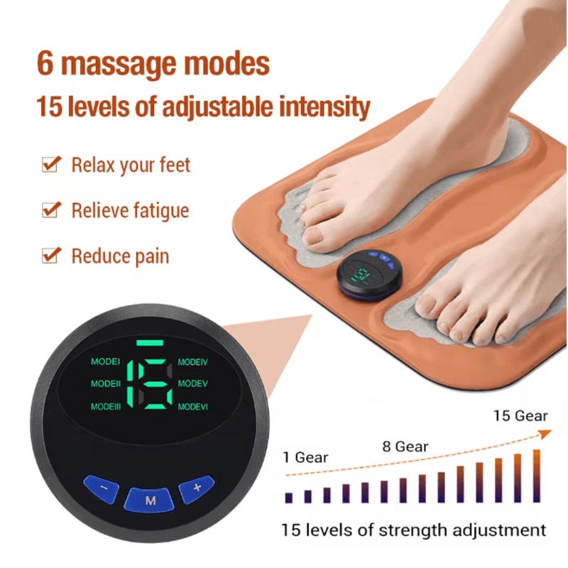 FootEase Smart Foot Massage Pad Electric Foot Massager For Relaxationf 1