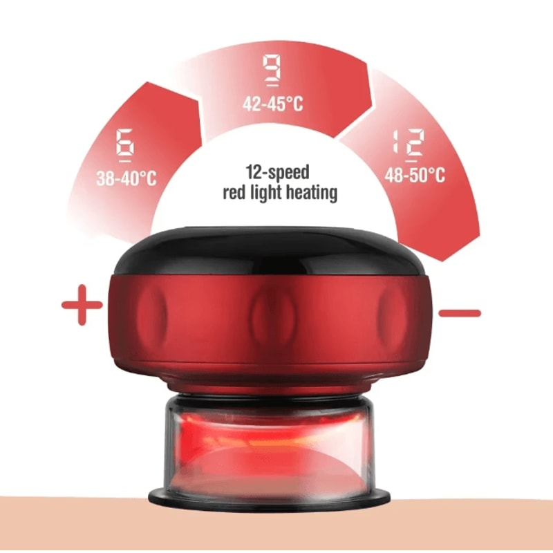 SmartCup Pro Electric Cupping Massager Heated Vacuum Therapy Device 1