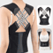 PostureFlex Back Posture Corrector Brace Adjustable Shoulder Support Belt 0