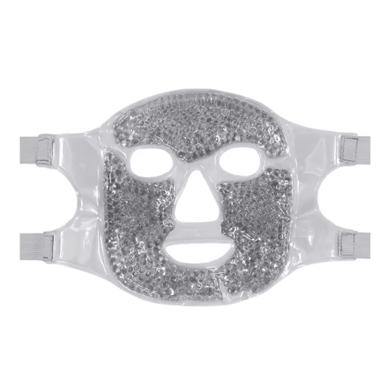 CoolEase Gel Cooling Face And Eye Mask Hot Cold Compress Pack 10