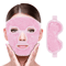 CoolEase Gel Cooling Face And Eye Mask Hot Cold Compress Pack 14