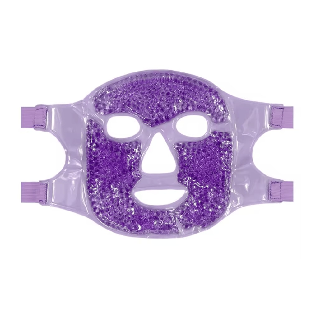 CoolEase Gel Cooling Face And Eye Mask Hot Cold Compress Pack 17