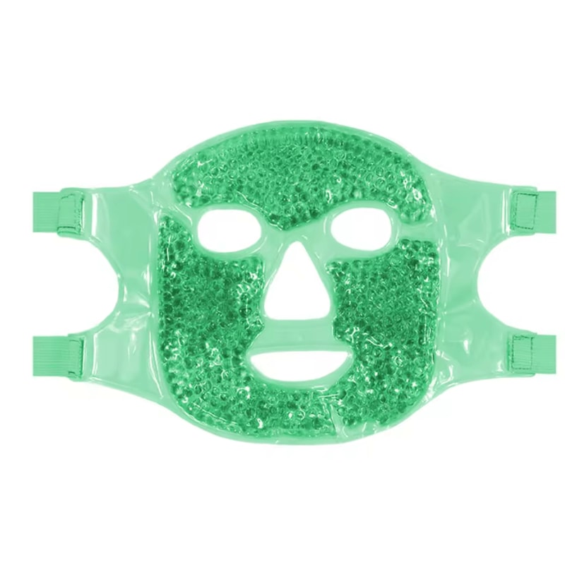 CoolEase Gel Cooling Face And Eye Mask Hot Cold Compress Pack 7