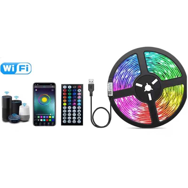 LumiSync RGB LED Strip Lights Music Sync Color Changing Light Strip 5