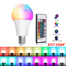 ColorAura RGB LED Light Bulb 16 Color Dimmable E27 Smart Bulb With Remote 0