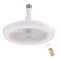 AeroGlow Rotating Ceiling Fan Light With Remote E27 Base 4