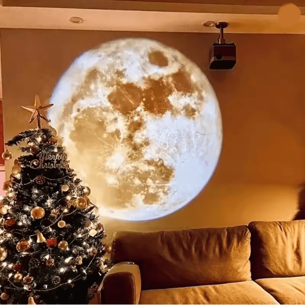 LunaSphere Moon Earth Projector USB Atmosphere Light 3