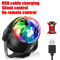 PartyPulse RGB Sound Activated Disco Ball Light With Remote Control 4