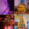 EverGlow Outdoor LED Fairy Lights Long String Garland For Holiday Decor 3