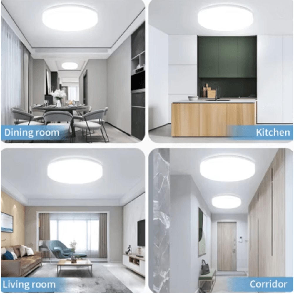 SlimGlow Ultra Thin LED Ceiling Light Modern Round Ceiling Lamp 2