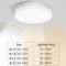 SlimGlow Ultra Thin LED Ceiling Light Modern Round Ceiling Lamp 4