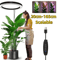 Height Adjustable LED Ring Grow Light Full Spectrum Indoor Plant Lamp USB Powered 0